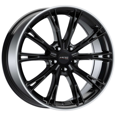 ARCEO STARS ASW01 8,5×19″ · 5×112 · ET35 · CB66,45 Black Lip Diamond