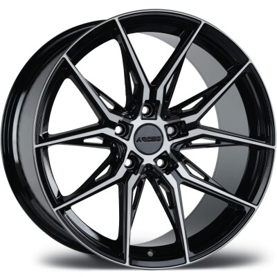 Arceo Marseille 8×18″ · 5×114,3 · ET35 · CB73,1 Black Diamond
