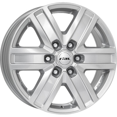 Rial TRANSPORTER 6 7×17″ · 6×130 · ET57 · CB84,1 Silver