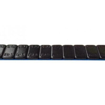 Ragasztható Keréksúly Fekete 12x5gr Lohmann ragasztóval (100)