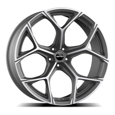 GMP Ultrivity 11,5×23″ · 5×130 · ET50 · CB71,6 Matt Anthracite Diamond