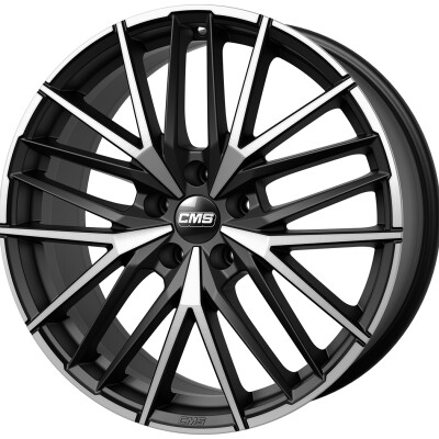 CMS C36 8,5×21″ · 5×112 · ET30 · CB72,6 Diamond Matt Black