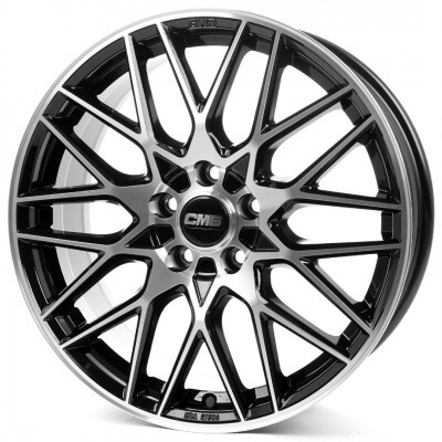 CMS C25 10×20″ · 5×112 · ET45 · CB66,5 Diamond Black Gloss