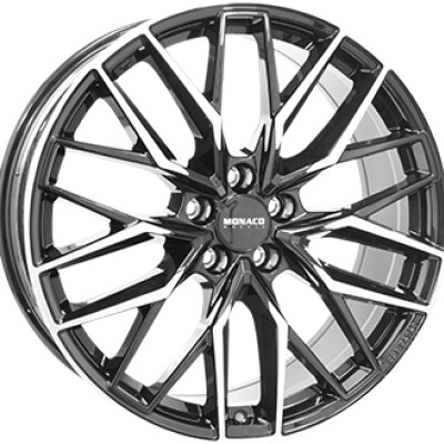 Monaco Wheels GPX 8×18″ · 5×108 · ET42 · CB70,1 Gloss Black / Polished
