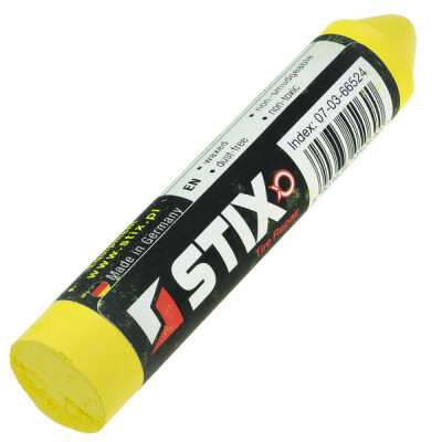 Ismeretlen Gumijelölő Sárga kréta STIX 17mm