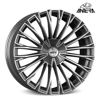 Antera A103 10×23″ · 5×112 · ET18 · CB66,6 Moon Grey Diamond