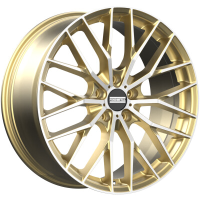 Fondmetal MAKHAI (FMI05) 9×20″ · 5×114,3 · ET26 · CB67,2 GLOSSY GOLD MACHINED