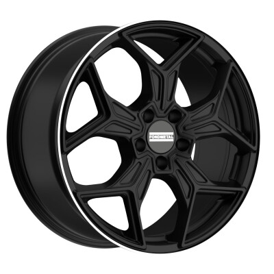 Fondmetal TARANIS (FMI17) 8×18″ · 5×112 · ET26 · CB66,5 MATT BLACK MACHINED LIP