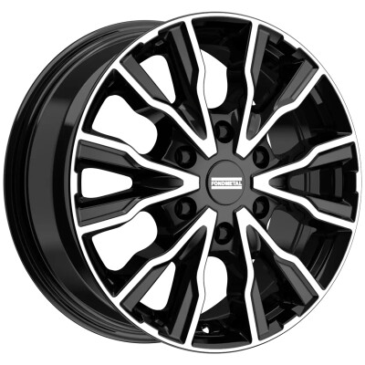 Fondmetal PRO2 (8600) 7×17″ · 6×120 · ET48 · CB74,5 GLOSSY BLACK MACHINED