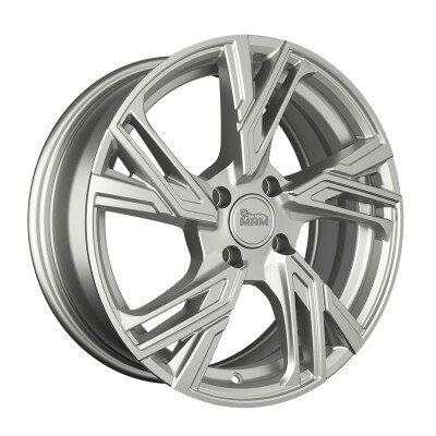 MAM RS5 7×16″ · 5×100 · ET38 · CB63,4 SILVER PAINTED