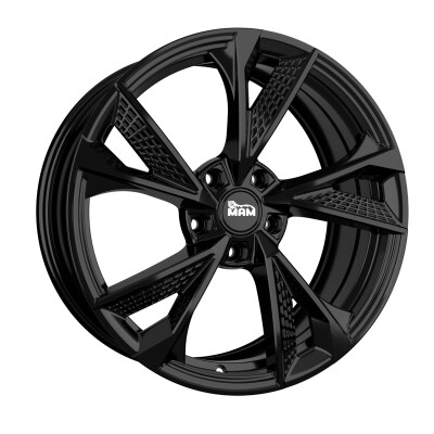 MAM RS6 7×16″ · 5×100 · ET38 · CB63,4 BLACK PAINTED