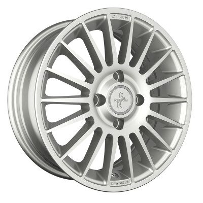 Keskin KT15 7×16″ · 4×100 · ET35 · CB63,4 SILVER PAINTED