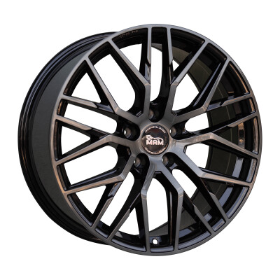 MAM RS4 8,5×20″ · 5×114,3 · ET45 · CB72,6 GUN METAL BRUSHED