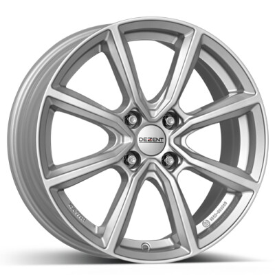 Dezent TN 7×18″ · 4×108 · ET48 · CB63,4 Silver