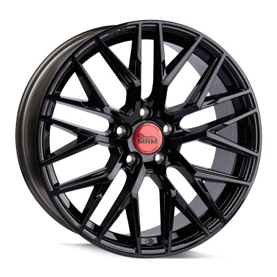 MAM RS4 7×16″ · 5×120 · ET50 · CB65,1 BLACK PAINTED