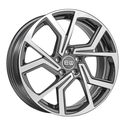 Elit Wheels Cyclone 7×17″ · 5×100 · ET40 · CB57,1 Antracit polír