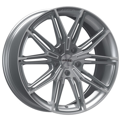 ARCEO STARS ASW05 8×19″ · 5×112 · ET40 · CB73,1 Ezüst polír