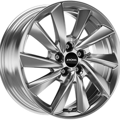 Ronal R70 7,5×18″ · 5×112 · ET25 · CB66,5 Hyper Silver