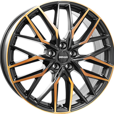 Monaco Wheels GPX 8×20″ · 5×112 · ET40 · CB57,1 Racing Black / Copper