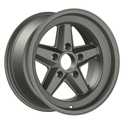 Fondmetal NOS16 7×16″ · 5×130 · ET23 · CB71,6 MATT TITANIUM