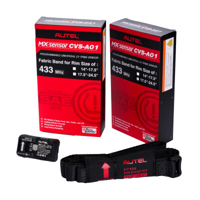 MX szenzor CVS-A01 433Mhz Szövet Szíjas R17.5-24.5