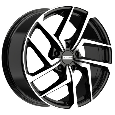Fondmetal TAARA (FMI16) 10×22″ · 5×112 · ET31 · CB66,5 GLOSSY BLACK MACHINED