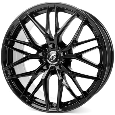 Damina Performance DM08 8×18″ · 5×112 · ET30 · CB66,6 BLACK PAINTED