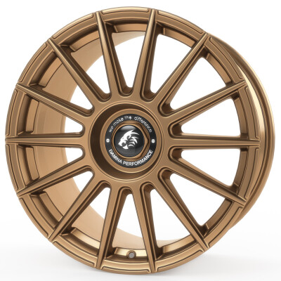 Damina Performance DM09 8×18″ · 5×112 · ET35 · CB72,6 Bronze Matt