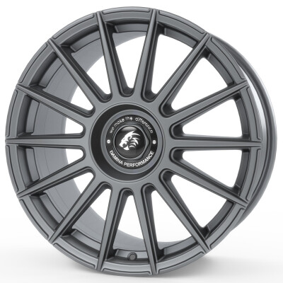 Damina Performance DM09 8×18″ · 5×108 · ET45 · CB72,6 Grey Matt