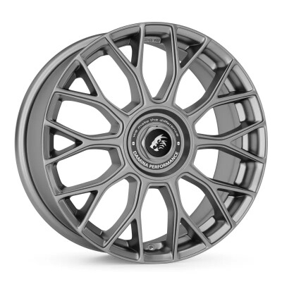 Damina Performance DM10 8×18″ · 5×120 · ET45 · CB72,6 Grey Matt