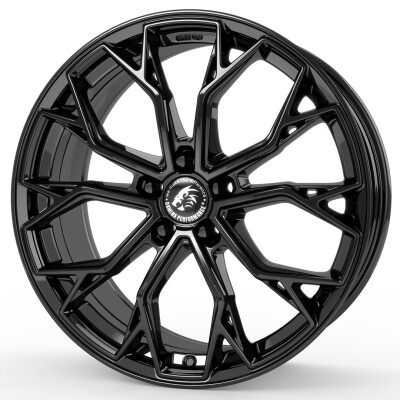 Damina Performance DM18 8×18″ · 5×112 · ET30 · CB72,6 BLACK PAINTED
