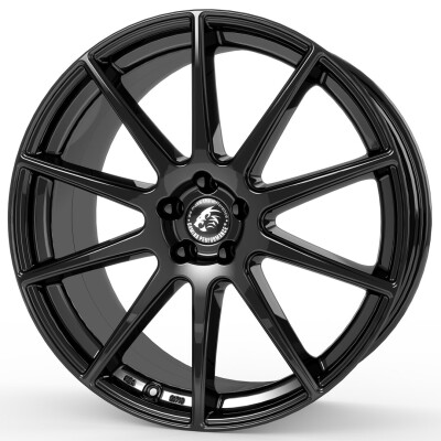 Damina Performance DM19 10×22″ · 5×112 · ET45 · CB66,6 BLACK PAINTED