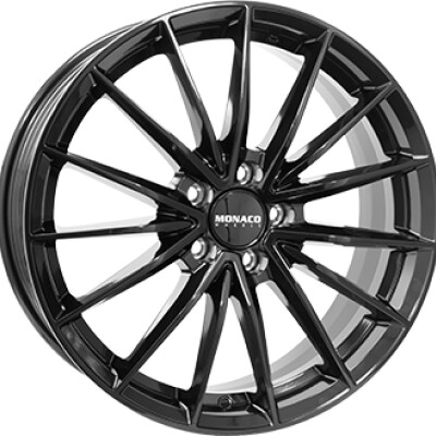 Monaco Wheels GP14 8×18″ · 5×112 · ET45 · CB66,6 Gloss Black