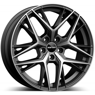 GMP Lunica 7,5×18″ · 5×108 · ET45 · CB73,1 Antracit polír