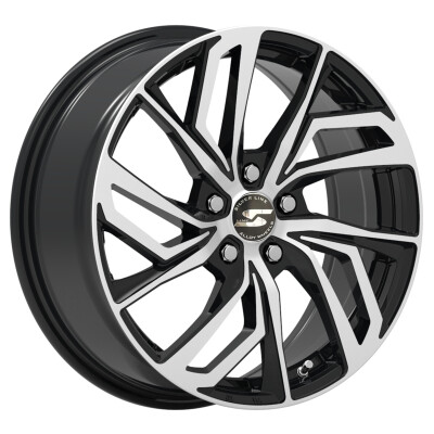 Silverline Buffalo 5,5×15″ · 4×100 · ET43 · CB54,1 Fekete polír