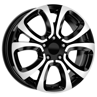 Kormetal DY1456 6,5×16″ · 5×98 · ET39 · CB58,1 Fekete polír