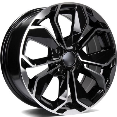 Kormetal DY177 7,5×17″ · 5×114,3 · ET40 · CB67,1 Fekete polír