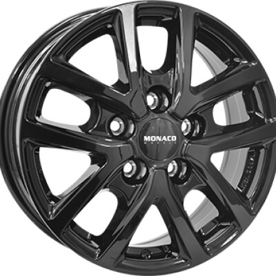 Monaco Wheels CL2T 6,5×16″ · 5×112 · ET52 · CB66,6 Gloss Black