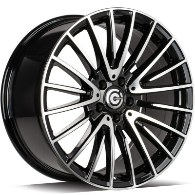 Carbonado Inex 8×17″ · 5×112 · ET35 · CB66,6 Fekete polír
