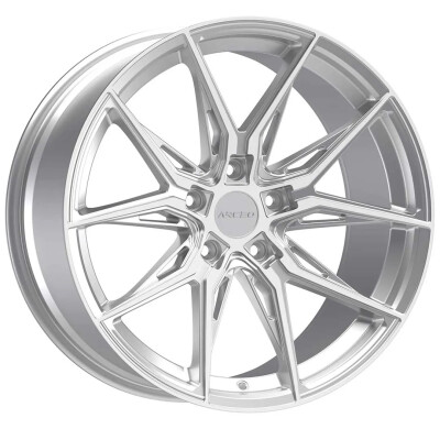 Arceo Marseille 7,5×17″ · 5×100 · ET35 · CB67,1 Ezüst polír