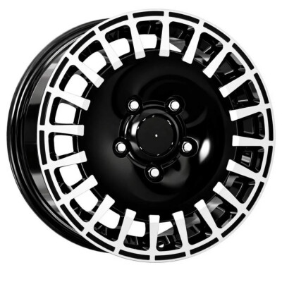 Kormetal DY1956 7×16″ · 5×120 · ET50 · CB65,1 Fekete polír