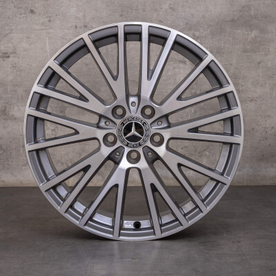 Original (OE) Mercedes 7,5×18″ · 5×112 · ET49 · CB66,6 Antracit polír