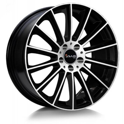 Avus AC-M07 8,5×19″ · 5×112 · ET45 · CB66,6 Fekete polír