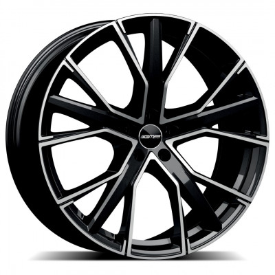GMP Gunner 10,5×22″ · 5×112 · ET26 · CB66,5 Black Diamond
