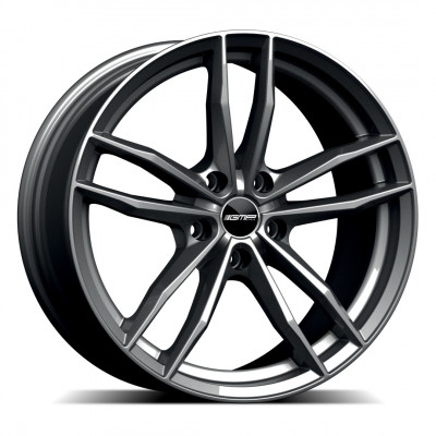 GMP Swan 7,5×17″ · 5×108 · ET38 · CB63,4 Glossy Anthracite