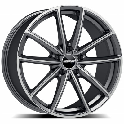 GMP Titan 11,5×22″ · 5×130 · ET61 · CB71,6 Anthracite Diamond