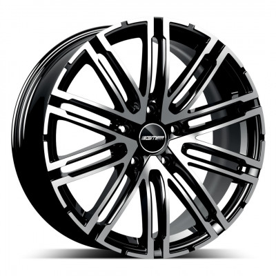 GMP Targa 10×22″ · 5×130 · ET48 · CB71,6 Black Diamond