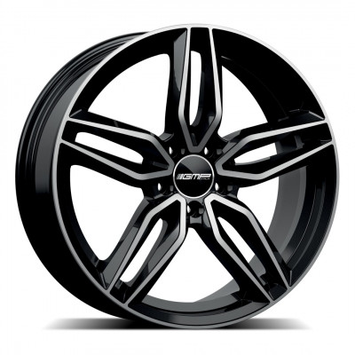 GMP Fasten 7,5×17″ · 5×108 · ET40 · CB73,1 Black Diamond