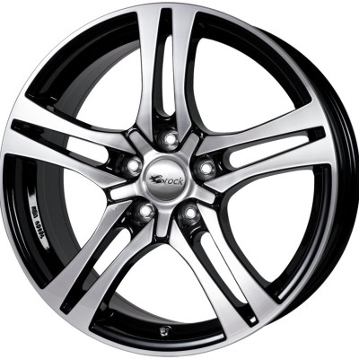 RC-DESIGN RC26 6,5×15″ · 4×108 · ET23 · CB65,1 SGVP - Fényes fekete polírozott