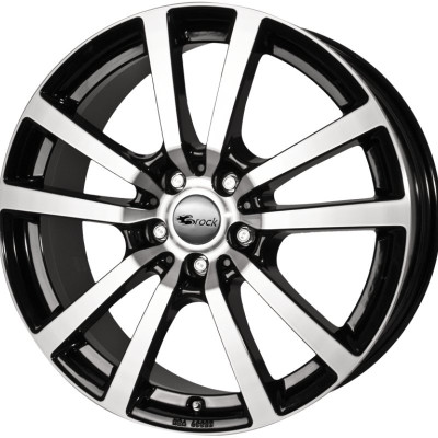 RC-DESIGN RC25 8,5×19″ · 5×120 · ET45 · CB74,1 SGVP - Fényes fekete polírozott